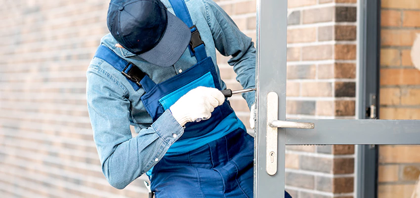 Pivot Storefront Door Locks Installation in Emeryville, California