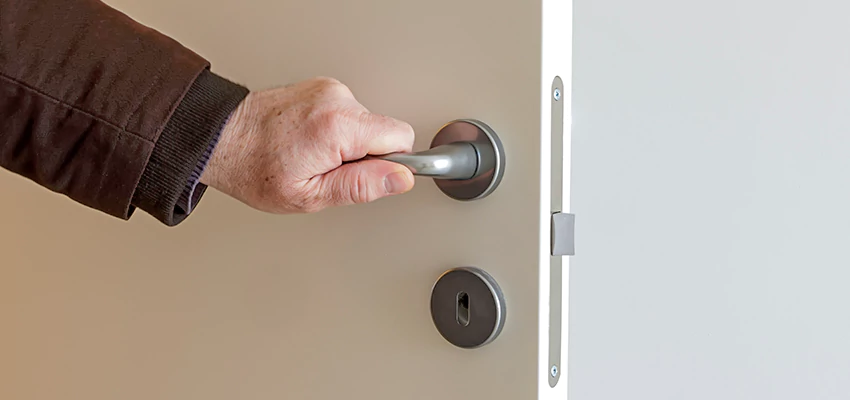 Restroom Locks Privacy Bolt Installation in Emeryville, California